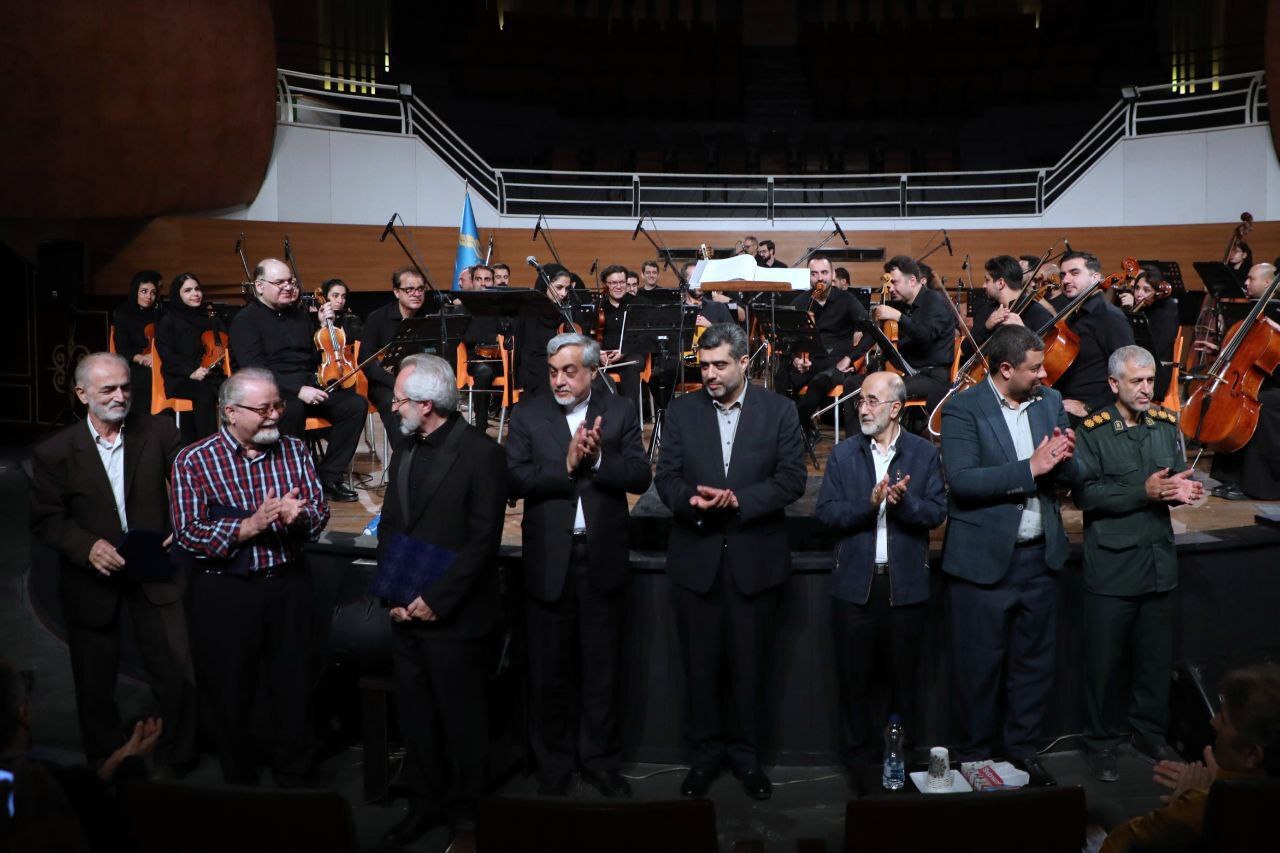 دومین شب اجرای ارکستر موسیقی ملی ایران به میزبانی مردم گیلان برگزار شد