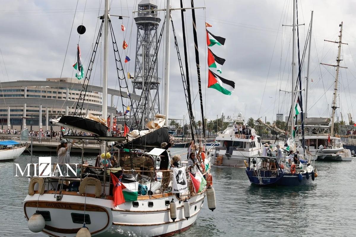 سواحل تونس در انتظار رسیدن ناوگان صمود؛ قصد رژیم صهیونیستی برای بازداشت شرکت‌کنندگان