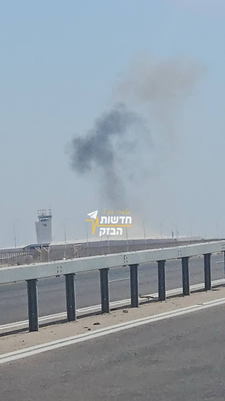 حمله پهپادی ارتش یمن به اراضی اشغالی؛ فرودگاه رامون هدف قرار گرفت