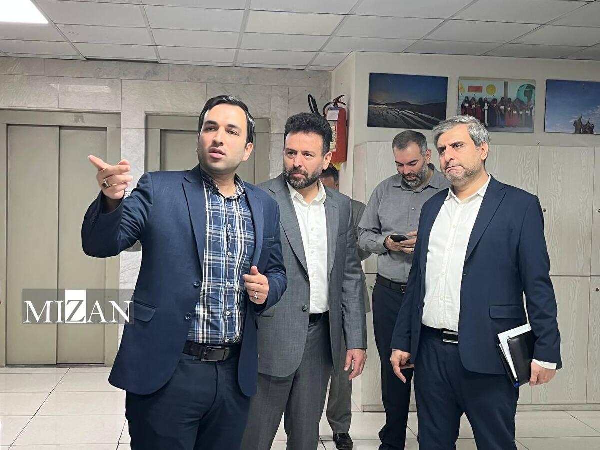 معاون مالی، پشتیبانی و عمرانی قوه قضاییه از خبرگزاری میزان بازدید کرد