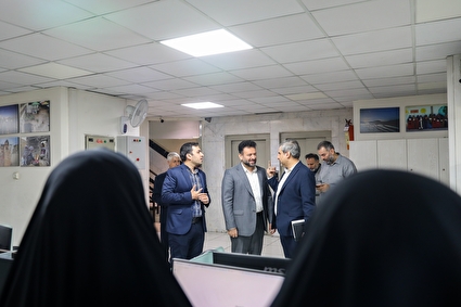 بازدید معاون مالی و عمرانی قوه قضاییه از خبرگزاری میزان