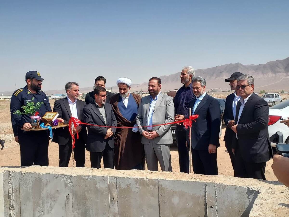 پروژه مخازن ۵ هزار متر مکعبی ذخیره آب زندان تهران بزرگ با حضور دادستان تهران افتتاح شد