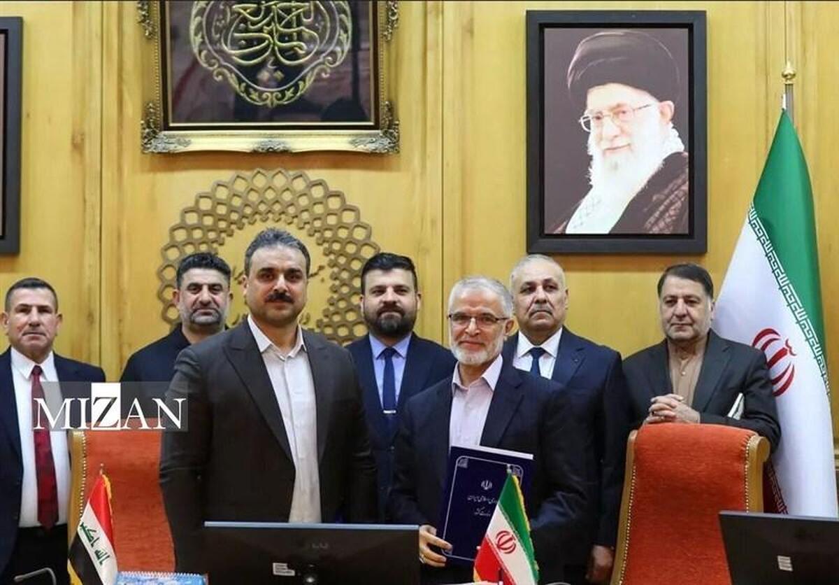 تأکید ایران و عراق بر تقویت روابط اقتصادی و مرزی/ امضای سند ۲۱ بندی همکاری