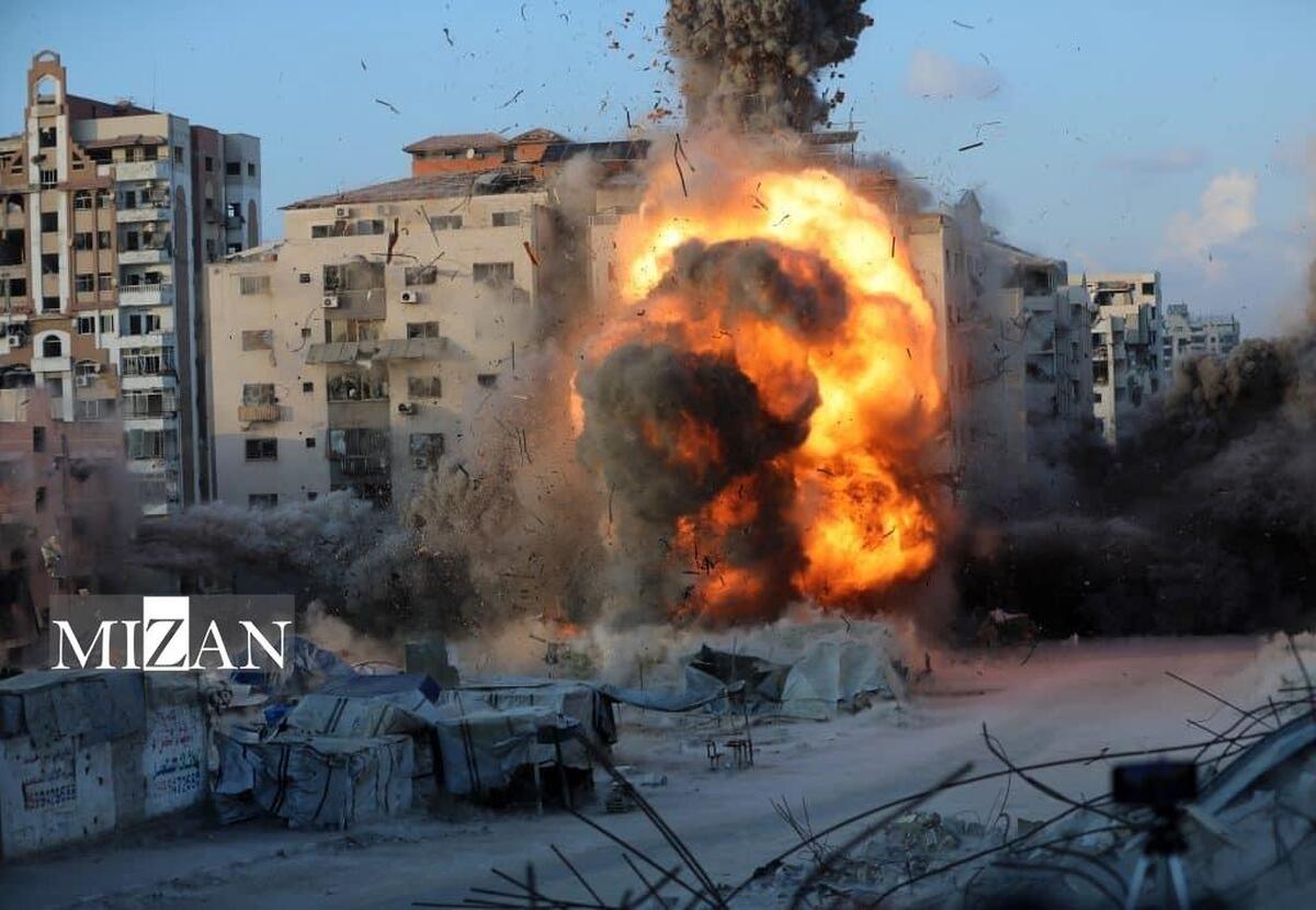 پاکسازی قومی شهر غزه؛ تخریب برج‌های مسکونی توسط رژیم صهیونیستی