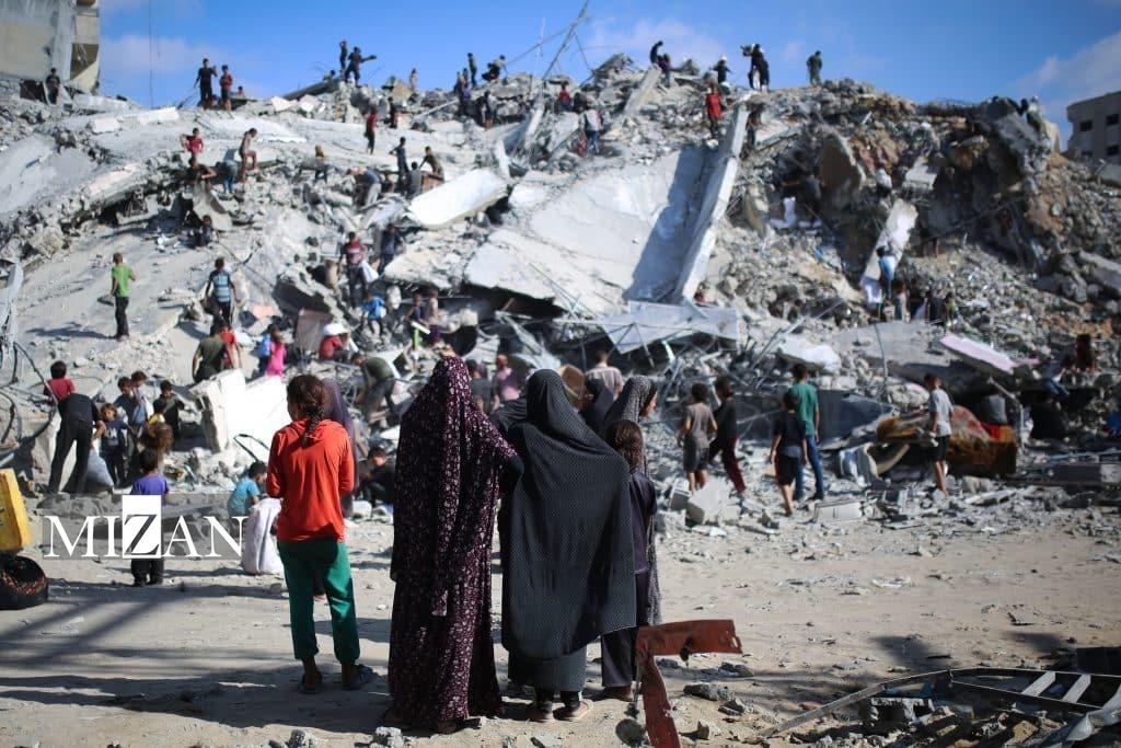 پاکسازی قومی شهر غزه؛ تخریب برج‌های مسکونی توسط رژیم صهیونیستی