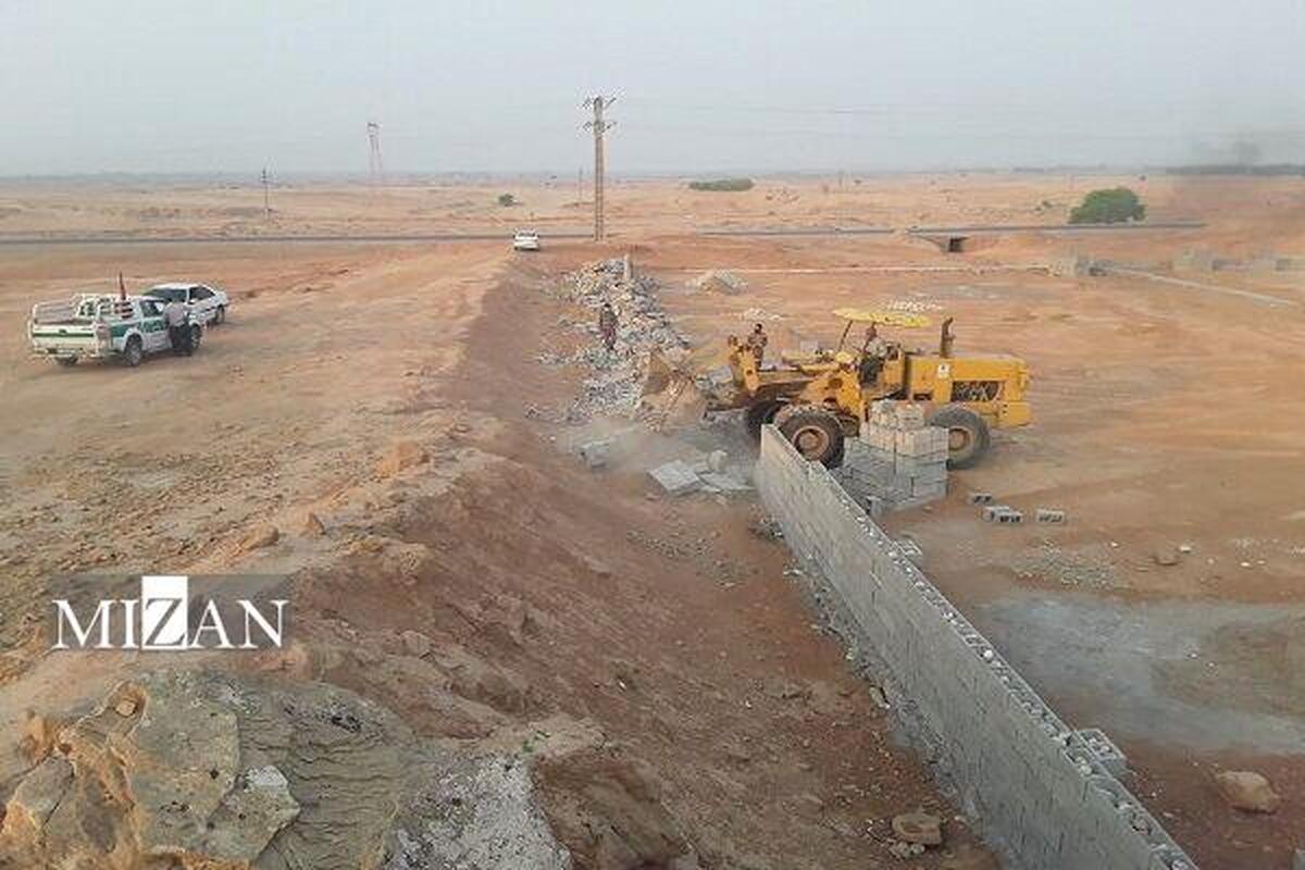 بیش از ۵ هکتار از اراضی دولتی در شوشتر رفع تصرف شد