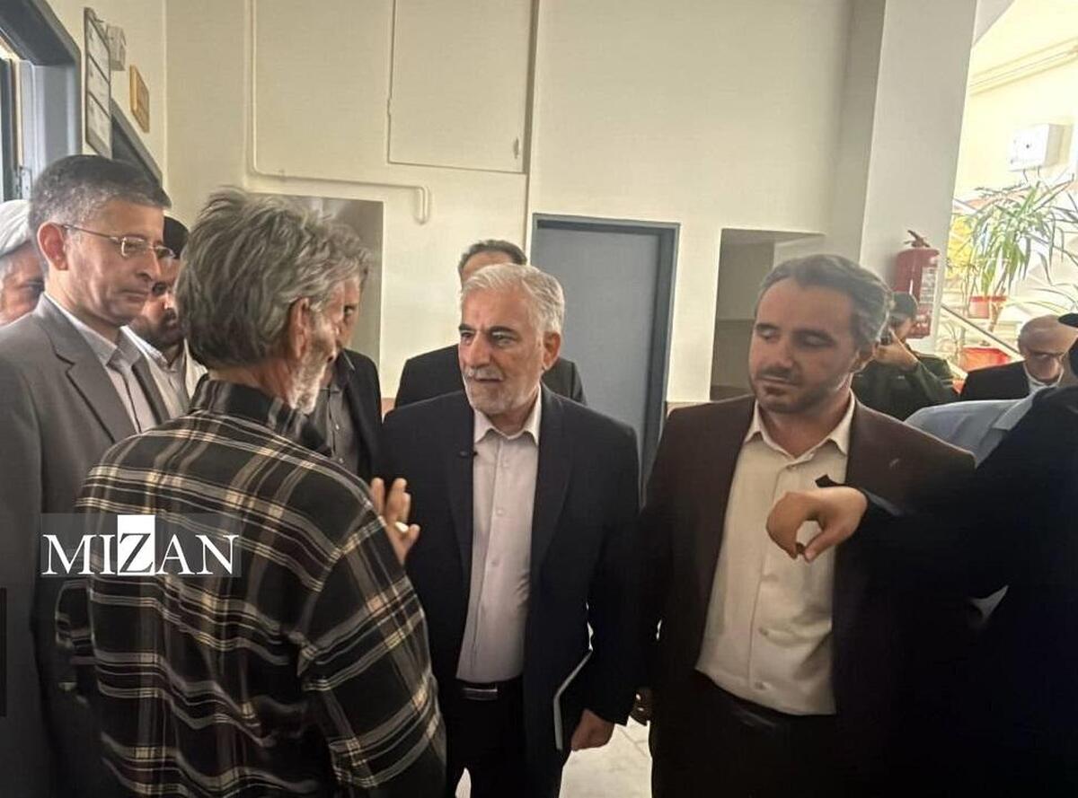 رئیس سازمان زندان‌ها از ادارات قضایی در شهرستان آق‌قلا بازدید کرد