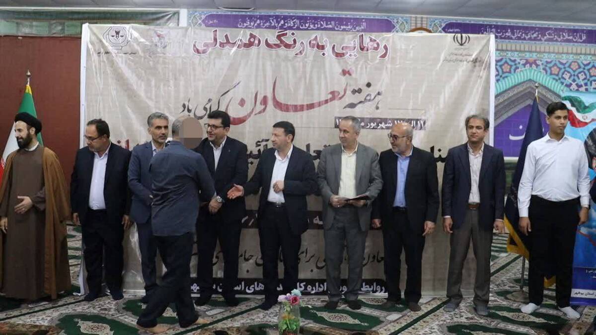 آزادی ۹ زندانی استان بوشهربه مناسبت هفته تعاون در بوشهر با حمایت تعاونگران