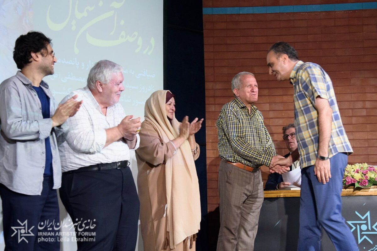 ضیافت «در وصف آن شمایل» در خانه هنرمندان ایران برگزار شد/ هزار و پانصدمین سال تولد پیامبر اسلام (ص) گرامی داشته شد