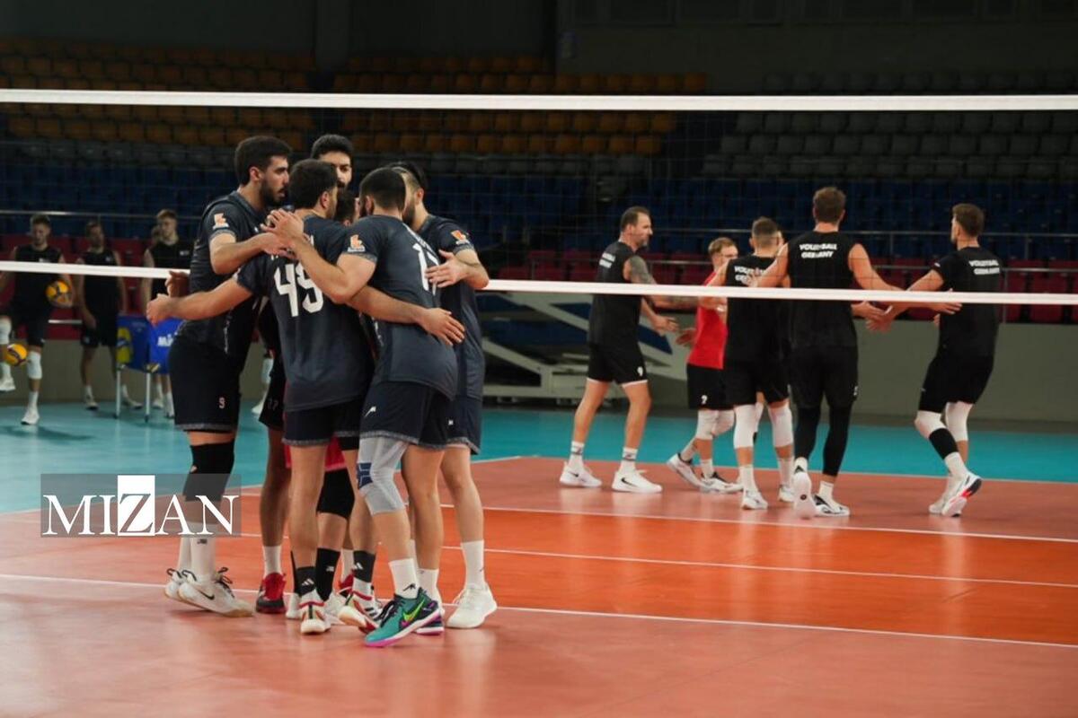 رستگاری پیاتزا در آخرین دیدار تدارکاتی/ تیم ملی والیبال ایران با شکست آلمان راهی مسابقات جهانی شد