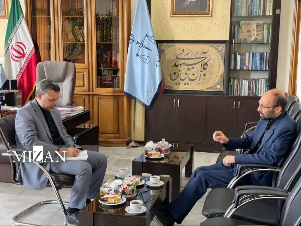 دادستان مرکز استان خراسان رضوی با معاون راهبردی قوه قضاییه دیدار کرد