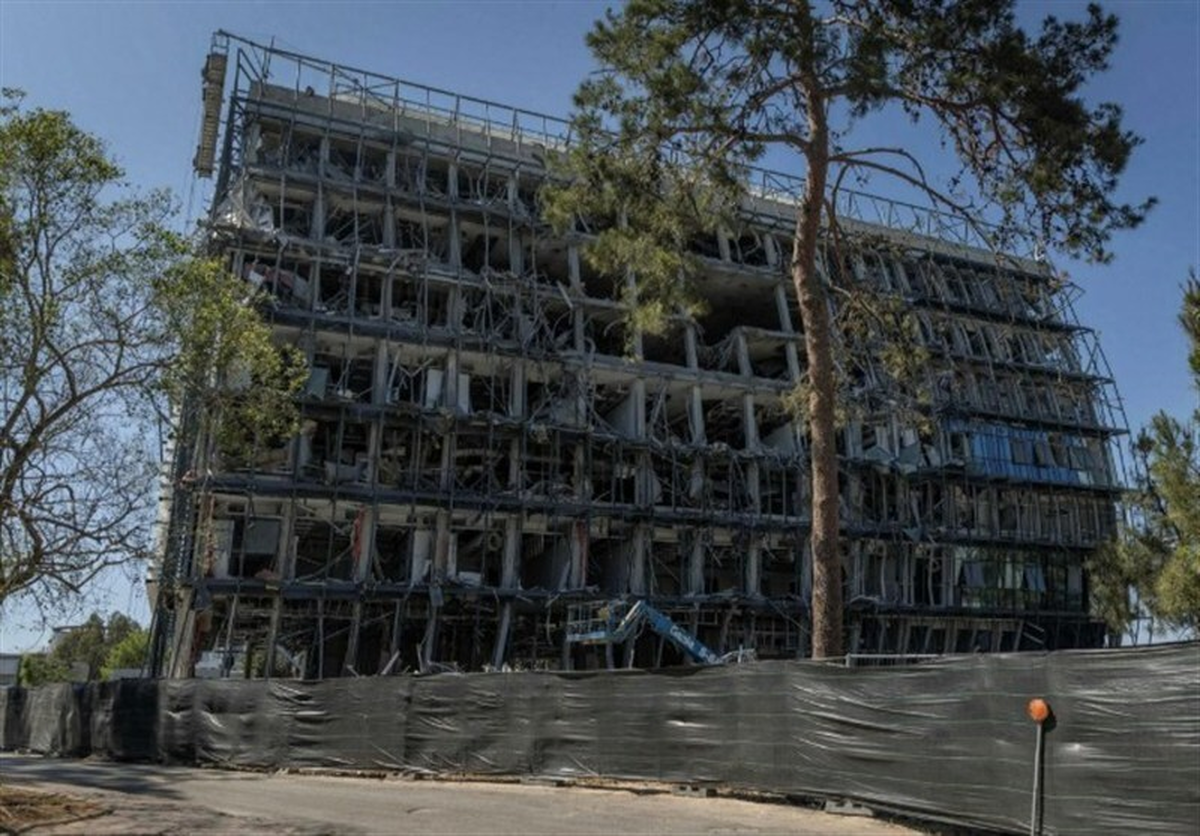 رسانه‌های عبری: برخورد موشک‌های ایرانی، خسارات هنگفتی به موسسه وایزمن وارد کرد