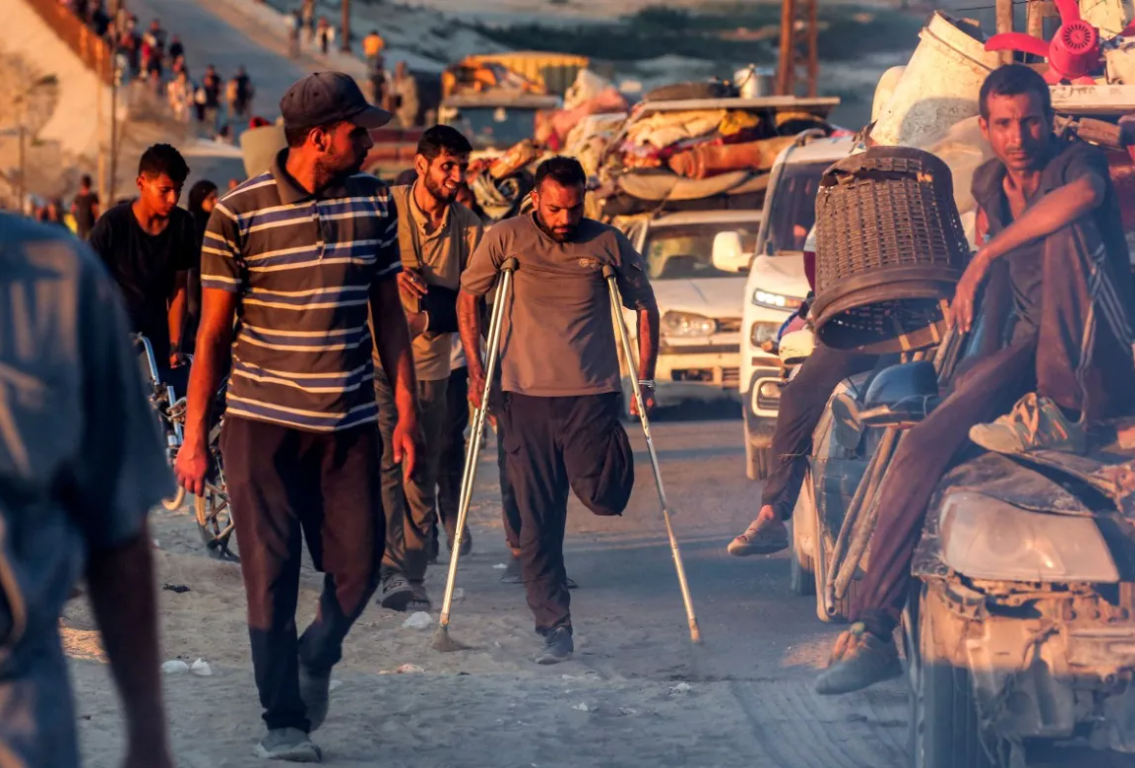 کوچ اجباری در غزه