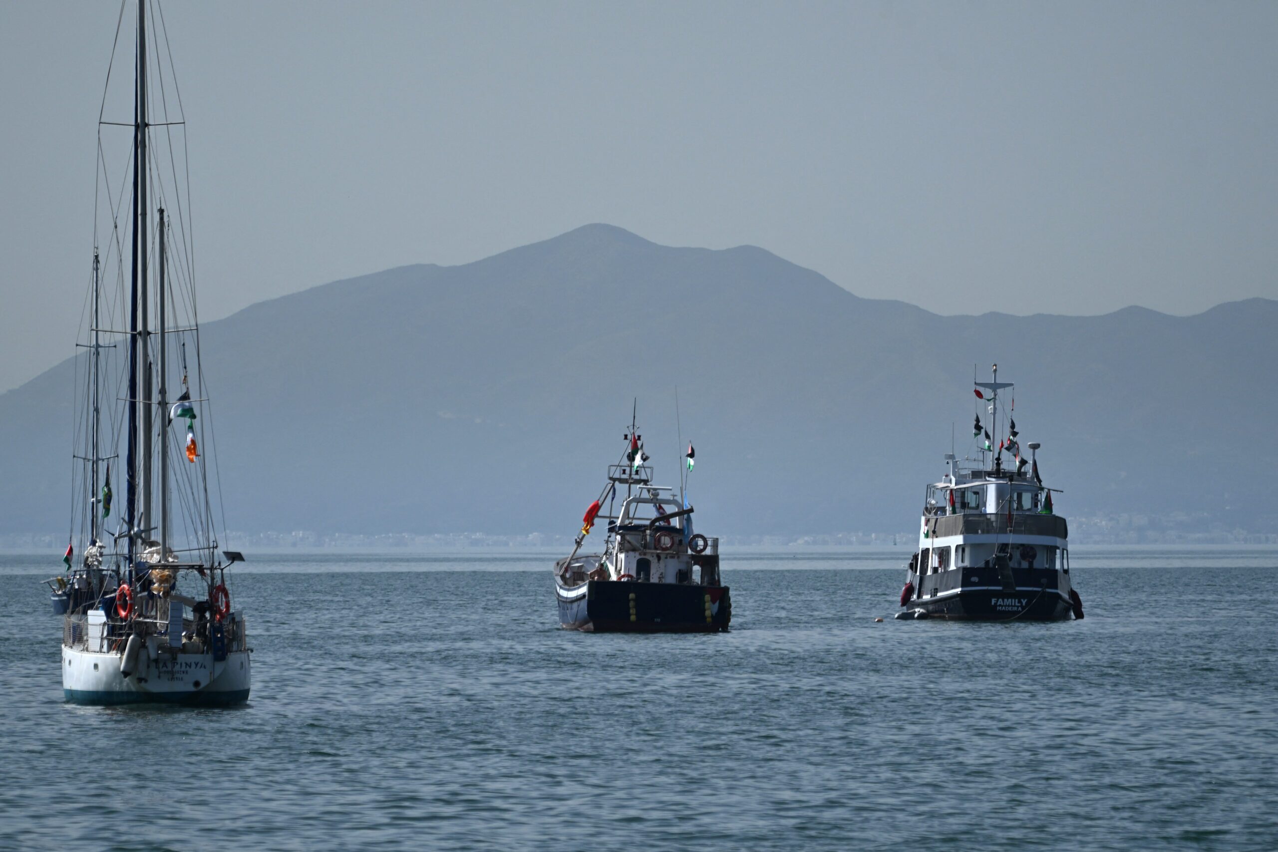 ناوگان صمود در راه غزه؛ پیوستن کشتیهایی از یونان، ایتالیا و اسپانیا به کاروان آزادی ناوگان صمود در راه غزه؛ پیوستن کشتیهایی از یونان، ایتالیا و اسپانیا به کاروان آزادی