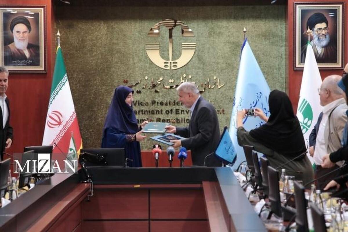تفاهم‌نامه راهبردی وزارت میراث‌فرهنگی و سازمان محیط‌ زیست امضا شد