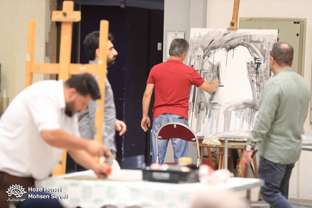 «همبستگی با غزه در قاب نقاشی» با حضور هنرمندان ایرانی و عراقی