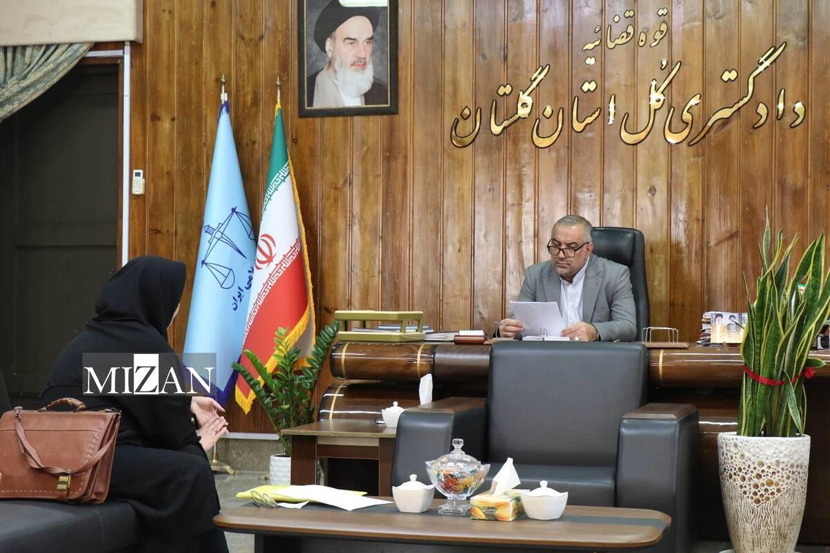رئیس کل دادگستری استان گلستان به مشکلات ۹۲ نفر از مراجعان رسیدگی کرد