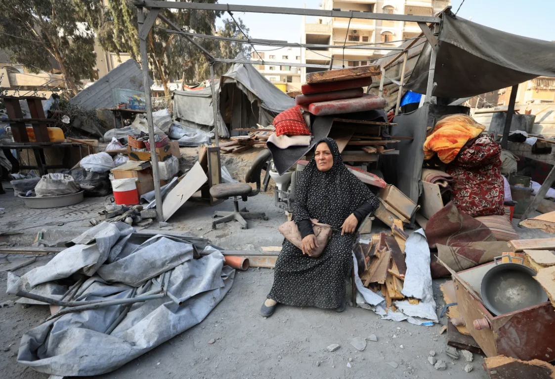 ویرانه‌های غزه