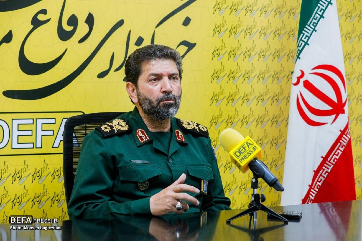 سردار حسن‌زاده: بسیجیان در جنگ تحمیلی ۱۲ روزه سپر مردم شدند