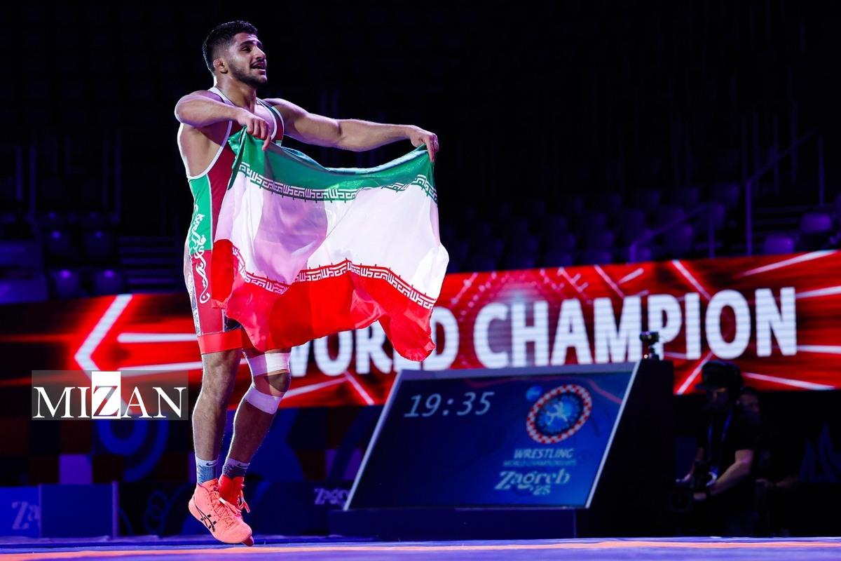 کشتی فرنگی قهرمانی جهان| فرخی ایران را طلایی کرد