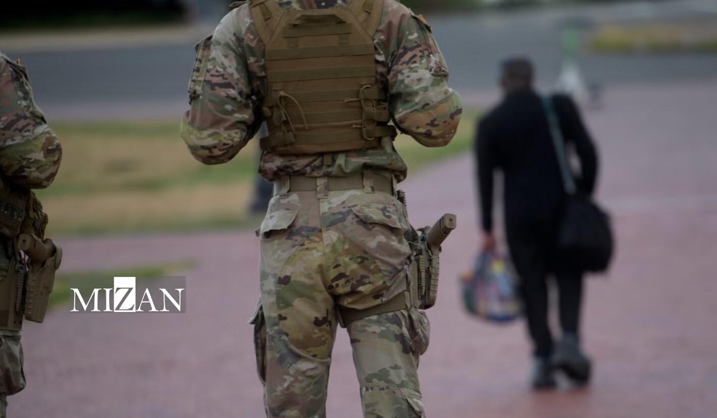 مسلح شدن نیروهای گارد ملی؛ تکمیل چهره جنگی پایتخت آمریکا