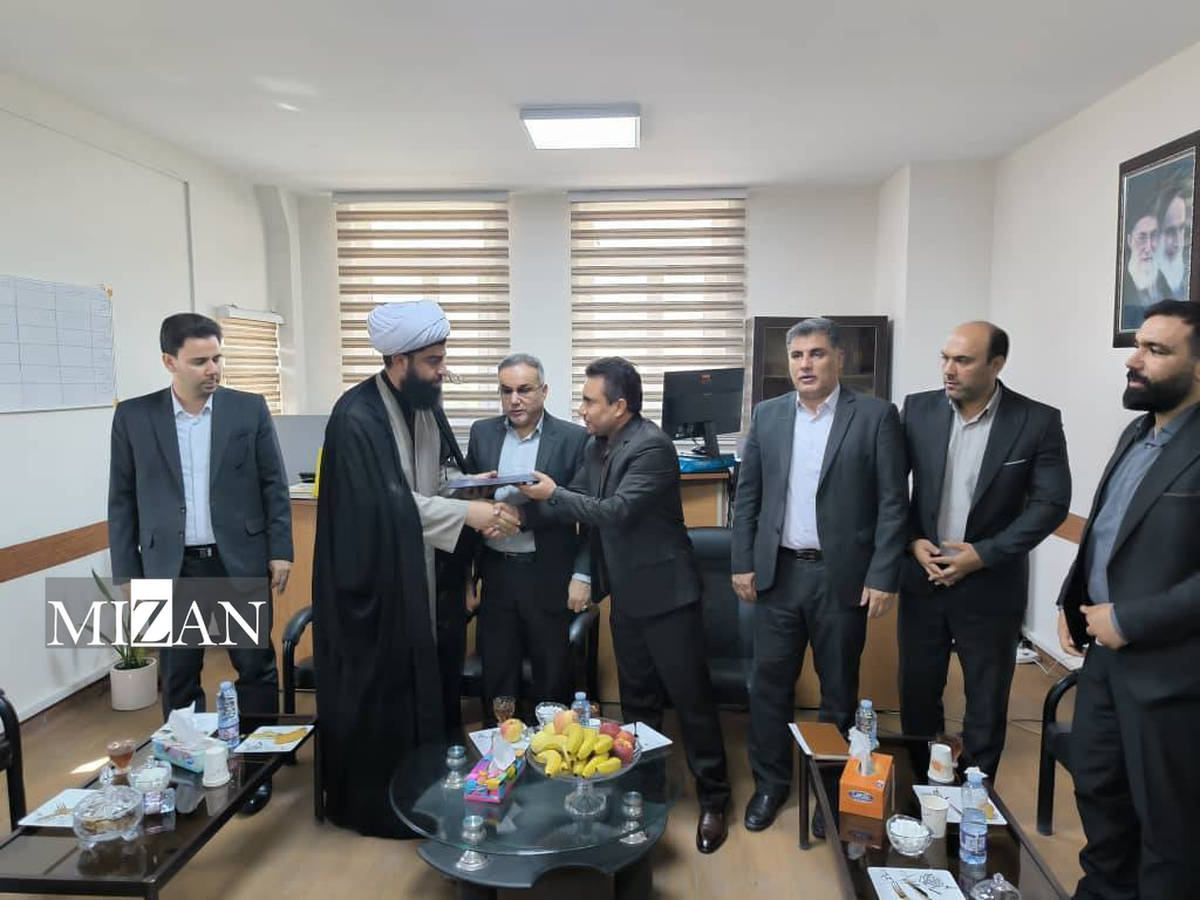 مراسم تکریم و معارفه رؤسای حوزه قضایی بخش «بیستون» برگزار شد