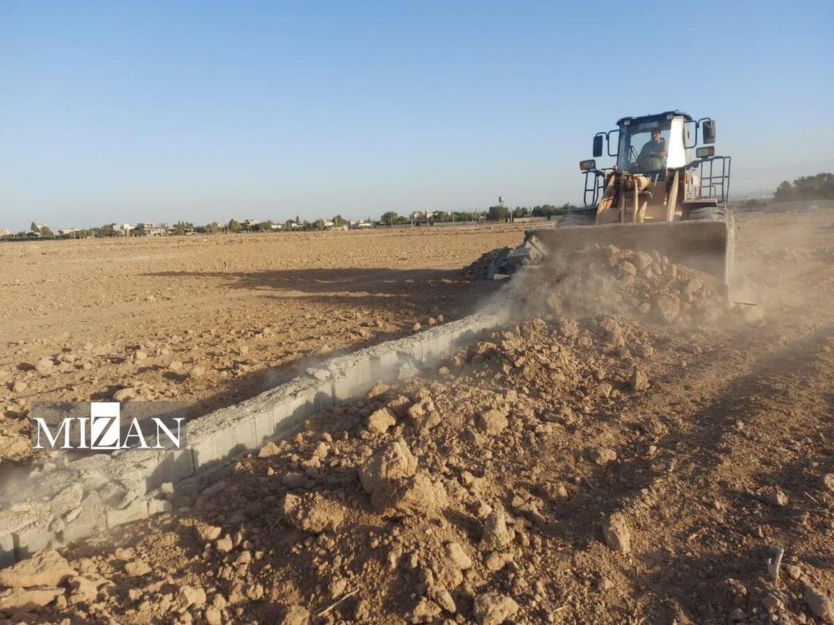 مقابله با تغییر کاربری ۲۸۰ هکتار از اراضی زراعی چهارباغ/ ۴۰۰ مورد دیوارکشی غیرمجاز تخریب شد