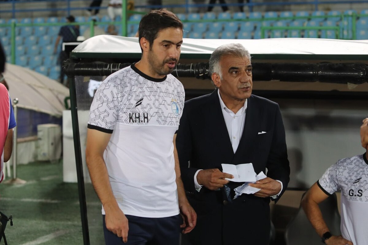 حیدری: دشمنان استقلال مشخص هستند/ داور امروز کمی عصبی بود/ ساپینتو از همه ما ایرانی‌تر است