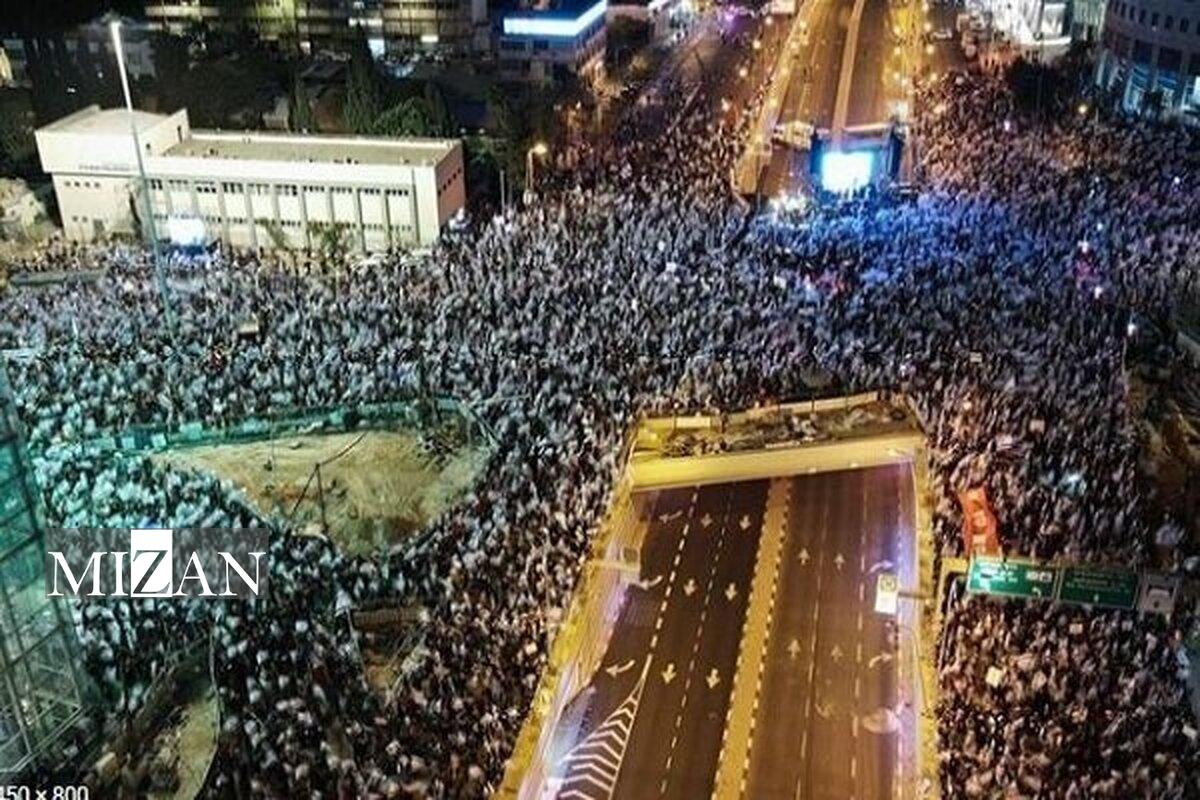 تظاهرات ضد کابینه نتانیاهو در اراضی اشغالی