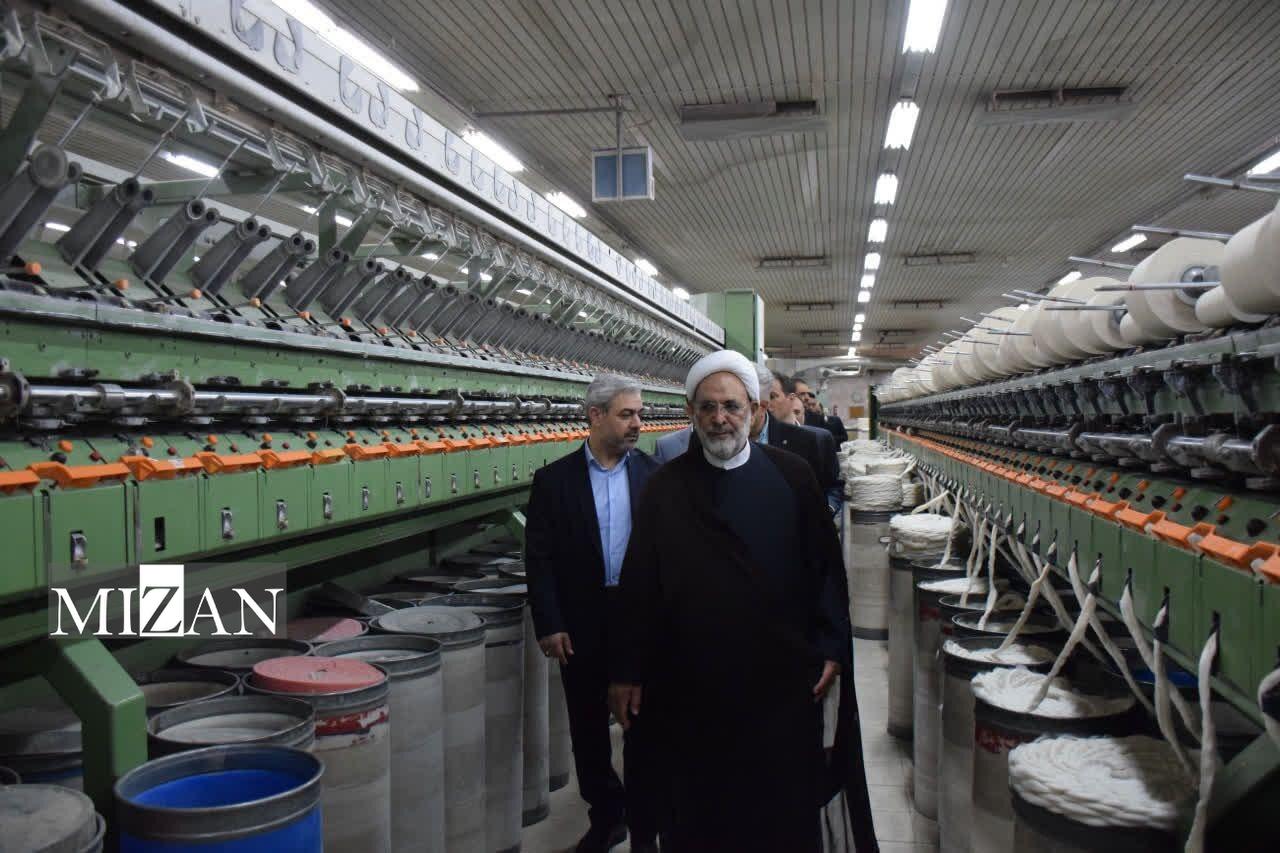 رئیس‌کل دادگستری استان سمنان از ۲ واحد تولیدی صنعتی شهرستان شاهرود بازدید کرد