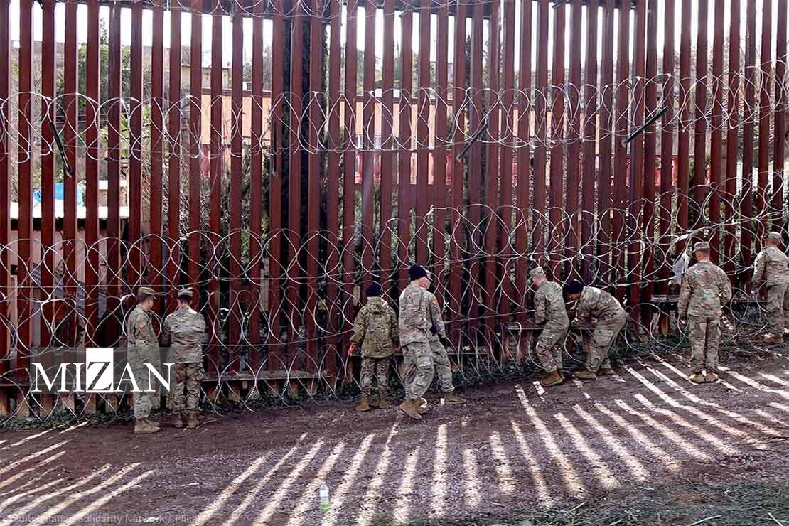 بازداشت مهاجران در مرزهای آمریکا نظامیسازی مرزها در آمریکا و تضعیف حقوق بشر