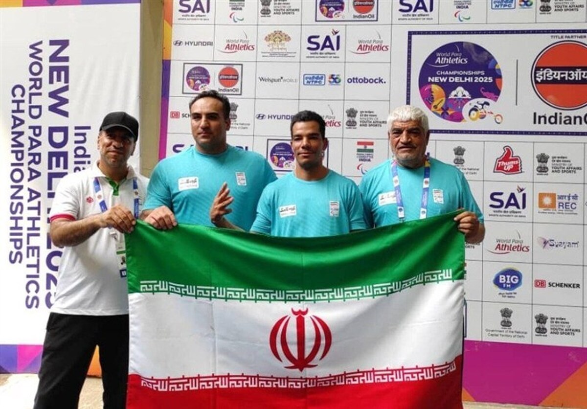 پارادوومیدانی قهرمانی جهان| سعید افروز با شکستن رکورد جهان طلایی شد