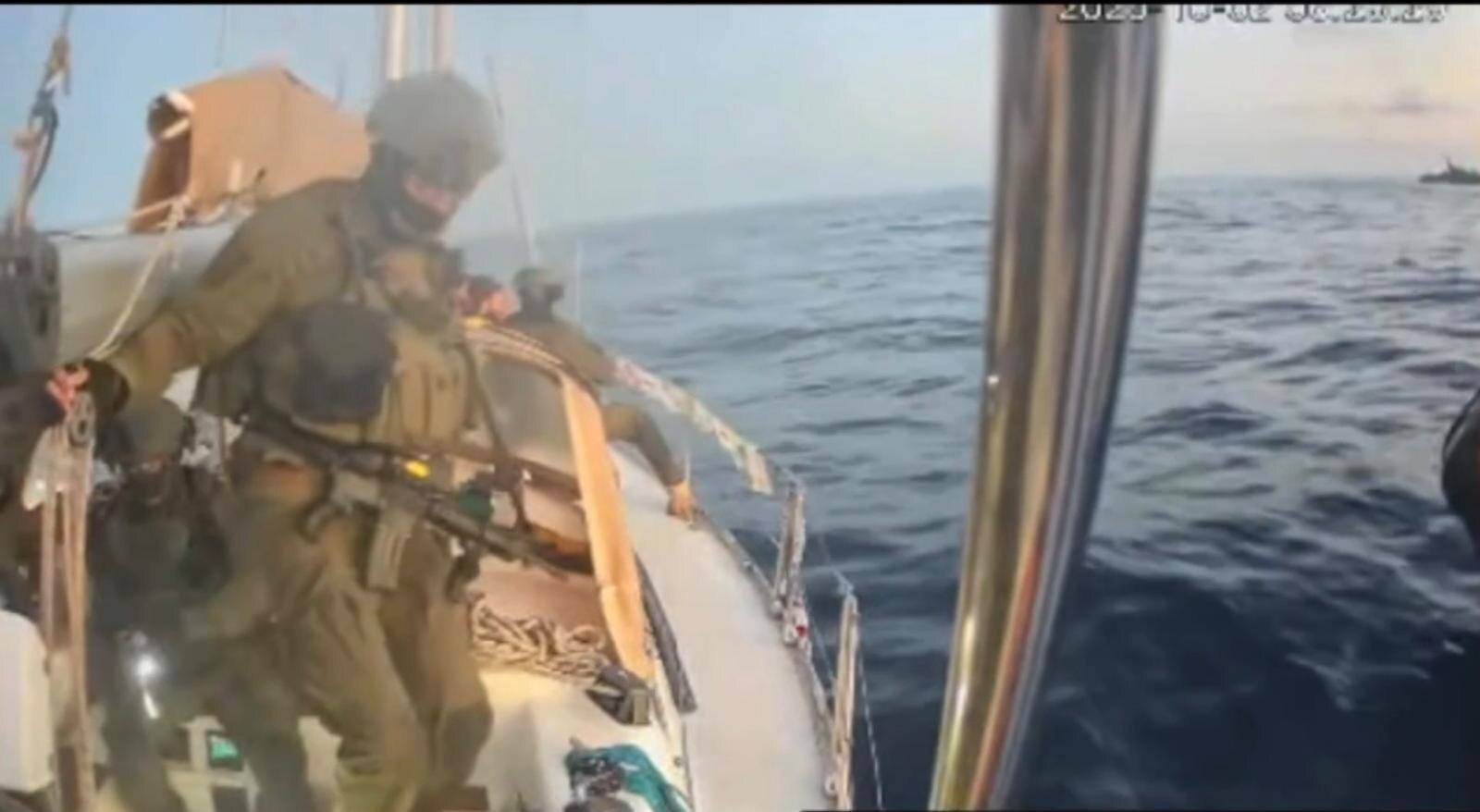 رژیم صهیونیستی بیش از ۴۰ کشتی ناوگان صمود را توقیف کرد/ ورود یک کشتی ناوگان صمود به آب‌های غزه