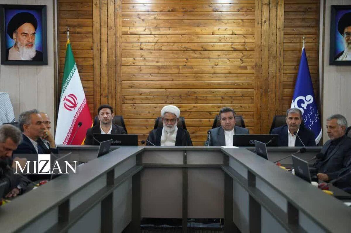 رئیس دیوان عالی کشور: دستگاه قضایی پشتیبان تولید و اقتصاد ملی است/ رئیس سازمان ثبت: گره‌های حقوقی اراضی پارس جنوبی با تدبیر قضایی و کارشناسی‌های فنی باز شد