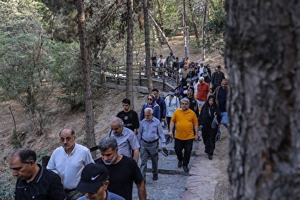همایش پیاده‌ روی و ورزش همگانی بازنشستگان