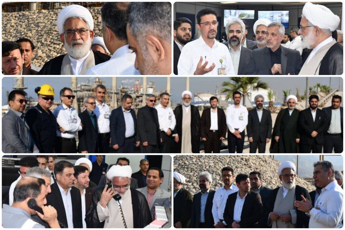 تقدیر حجت‌الاسلام و المسلمین منتظری از عزم راسخ و مجاهدت‌های متخصصان و کارکنان پالایشگاه