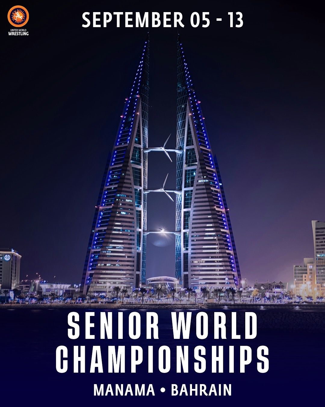 مسابقات جهانی کشتی برای نخستین بار در بحرین