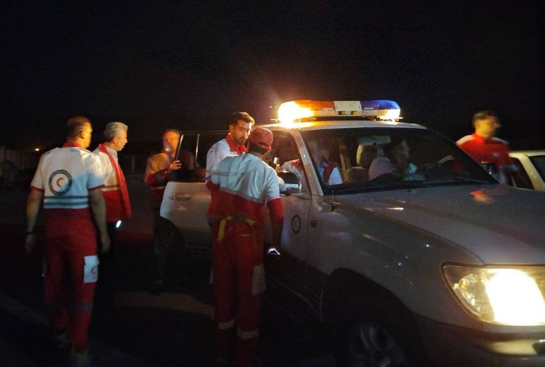 وقوع حادثه برای بالگرد هلال احمر در اشترانکوه/دو نفر شهید شدند