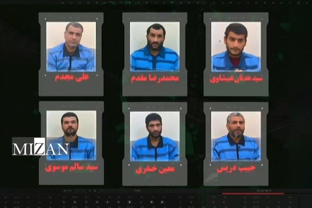 ۶ تروریست تجزیه‌طلب وابسته به رژیم صهیونیستی در خوزستان اعدام شدند