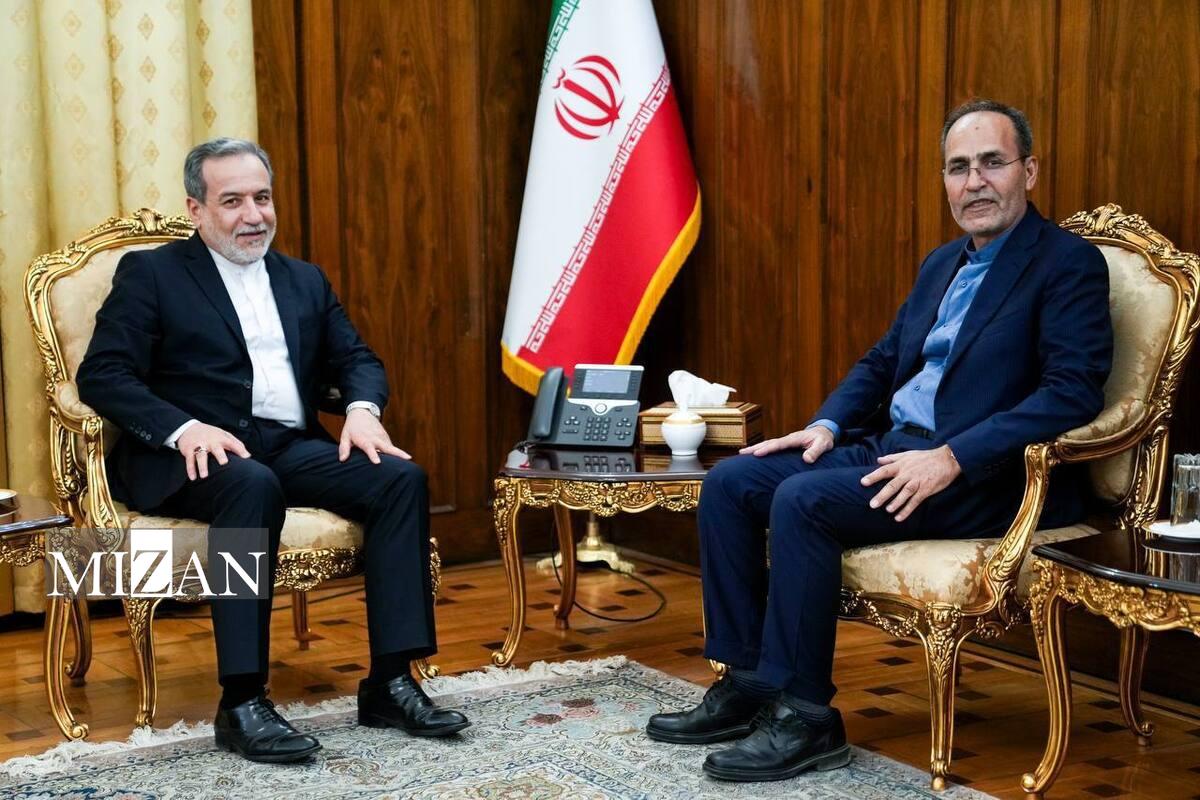 دیدار سفیر ایران در لیبی با وزیر امور خارجه