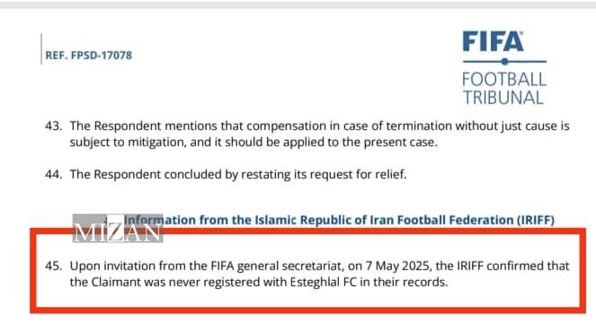 شانس دوباره برای آبی‌ها؛ چگونه گِرَندز رأی فیفا ورق را برگرداند/ روزنه‌ای تازه برای نجات استقلال از محرومیت