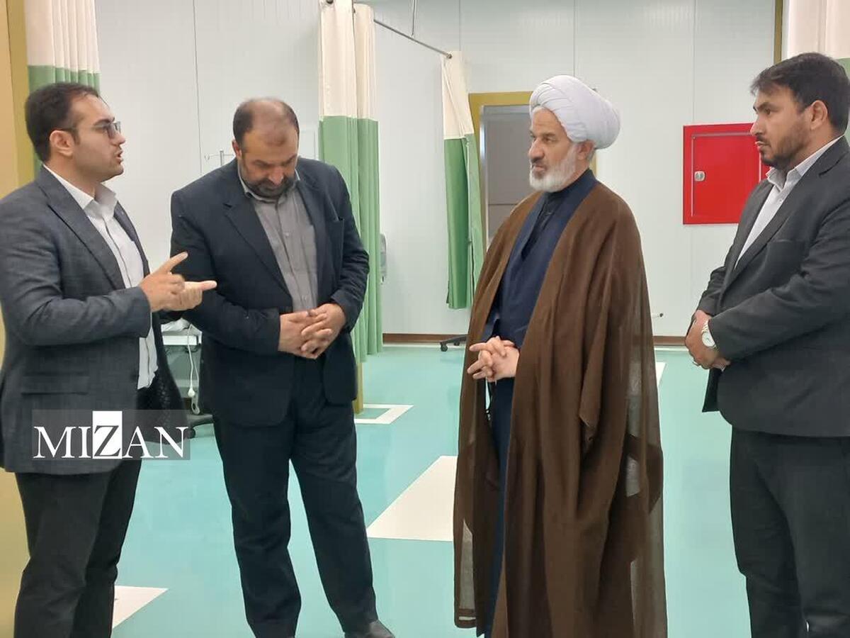 بازدید رئیس کل دادگستری خراسان شمالی از بیمارستان ارتش راز و جرگلان/ پایان بلاتکلیفی یک مرکز درمانی مهم پس از ۴ سال