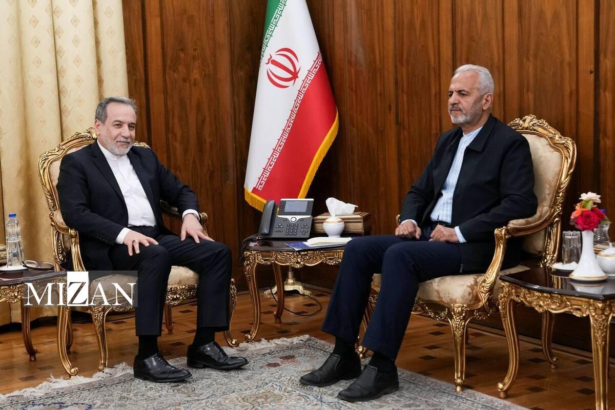 دیدار سرپرست سفارت ایران در کابل با وزیر امور خارجه