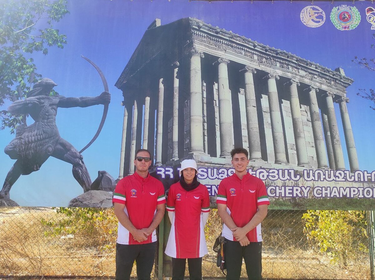 کسب یک مدال طلا، یک نقره و یک برنز توسط نمایندگان ایران در مسابقات تیراندازی با کمان ارمنستان