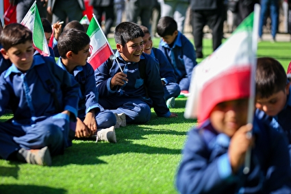 افتتاح سه هزار و دهمین مدرسه برکت - شهرستان دلفانِ