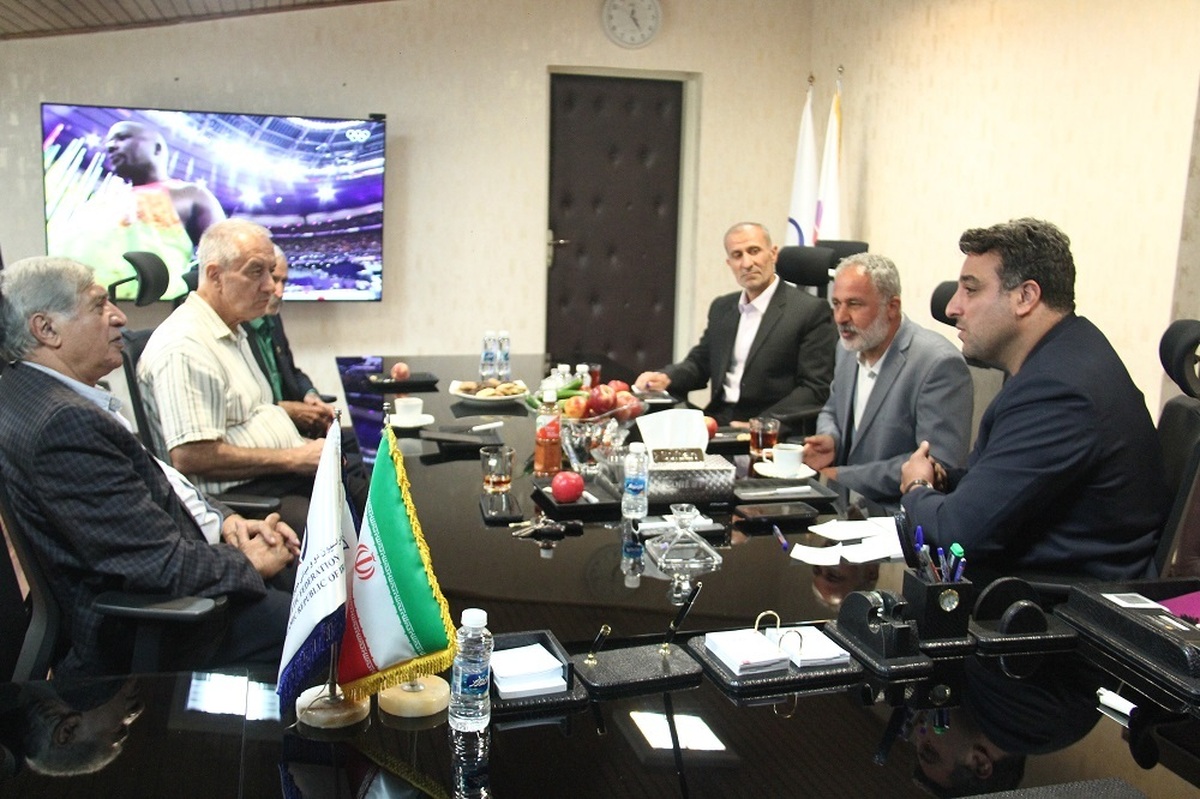 نشست حدادی با نایب رئیس پیشین کنفدراسیون دوومیدانی آسیا