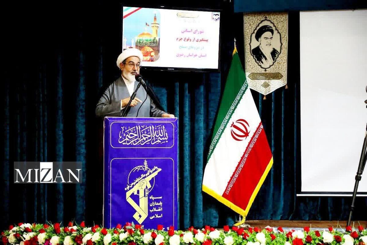 رئیس سازمان قضایی نیرو‌های مسلح: در پیشگیری از وقوع جرم در بین نیرو‌های مسلح پیشتاز هستیم