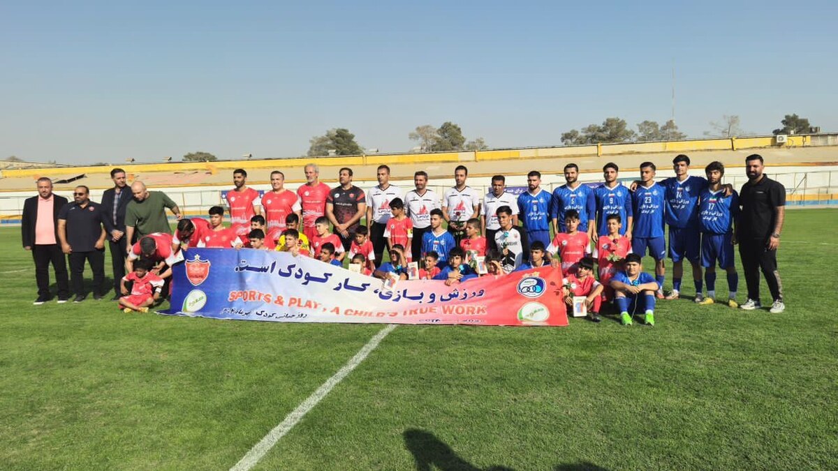 برگزاری مهرآورد پایتخت با حضور استقلالی‌ها، پیشکسوتان سرخابی و کودکان کار