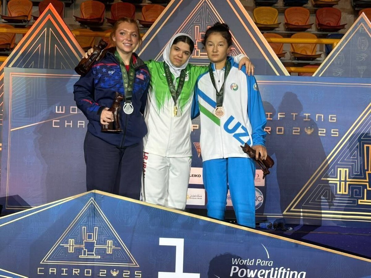 تاریخ‌سازی عطیه حسینی با اولین طلای پاراوزنه‌برداری زنان ایران در جهان