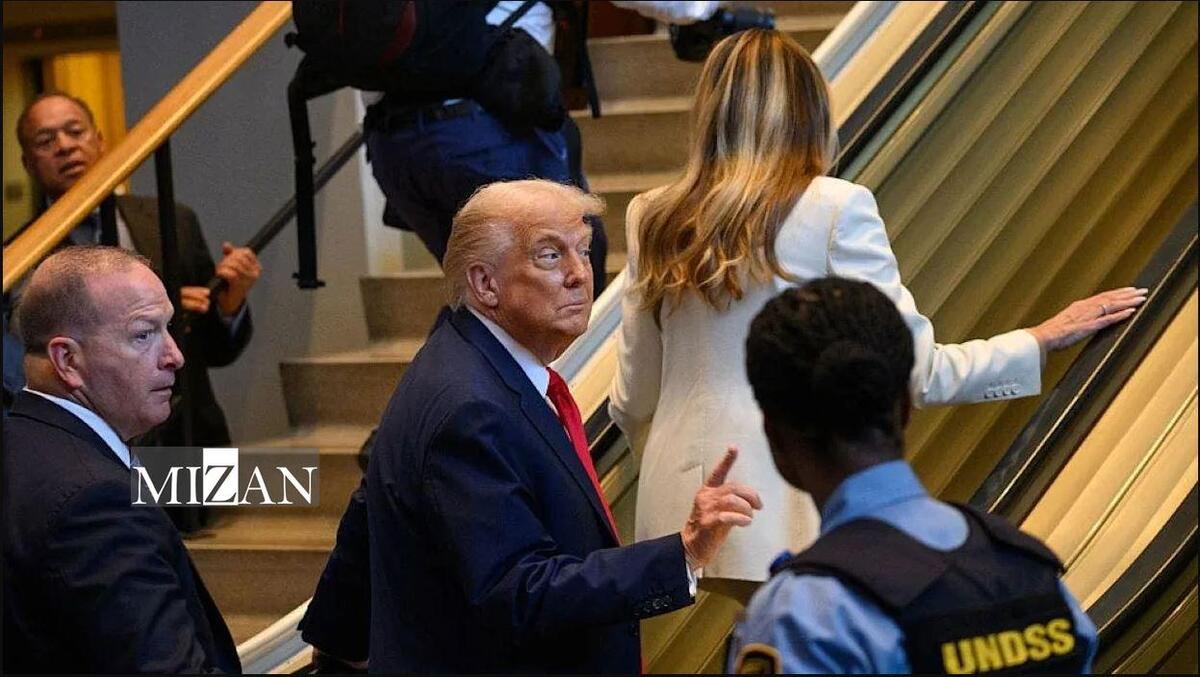 حاشیه‌‌های نخستین روز مجمع عمومی سازمان ملل/ ترامپ: پله برقی و تله‎پرامپتر خراب به من رسید